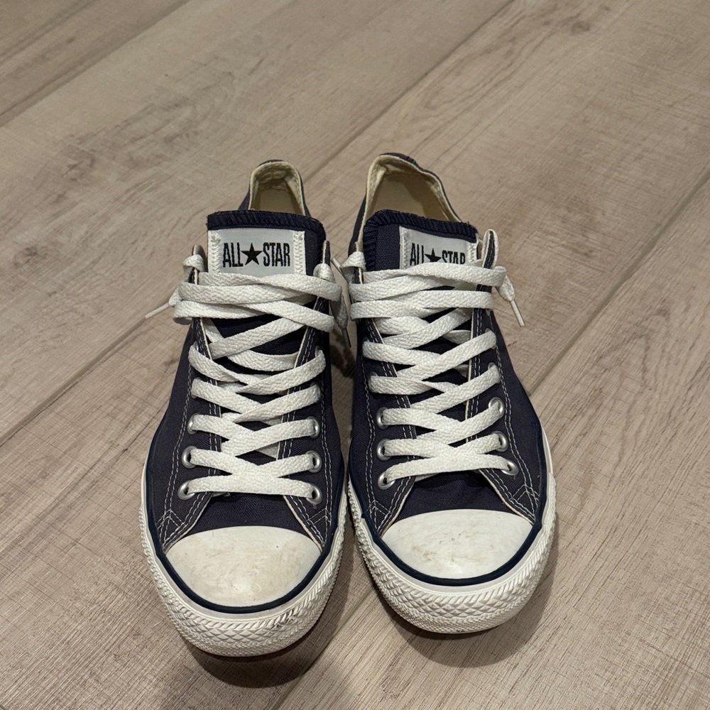 Converse Dark Blue Canvas Sneakers